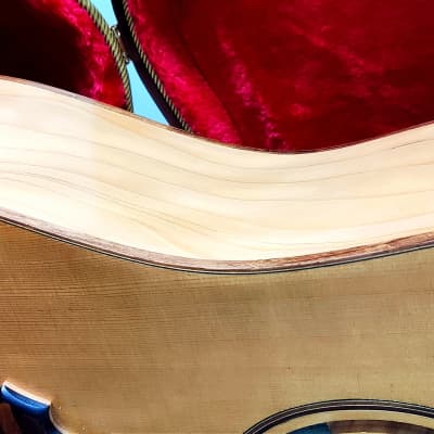 - Holy Grail - European Hand Made Acoustic Guitar Dreadghnout of Cedrus libani! Very Rare Exotic wood 1990/2000 - Natural - Martin & Taylor Similar image 12
