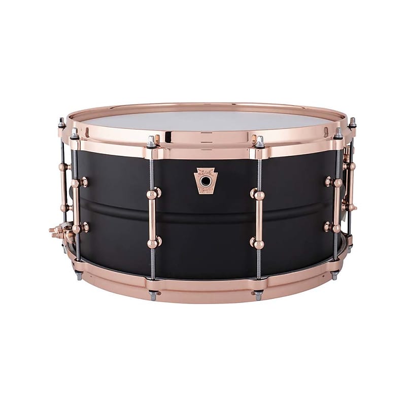 Ludwig LB427TDC 6.5x14inch Hot Rod Black Beauty Snare Drum image 1