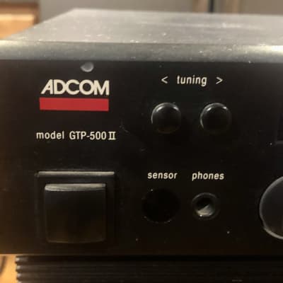 Adcom GTP-500II 80s Black image 2
