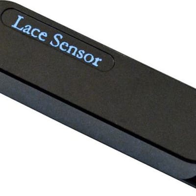 Lace Sensor Light Blue Single Coil - black image 1
