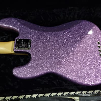 Fender Limited Edition Adam Clayton (U2) Precision Bass - Purple Sparkle image 9