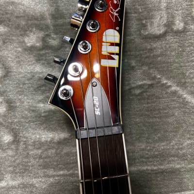 ESP LTD SC-20 Stephen Carpenter Signature Electric Guitar - 3 Tone Burst image 3