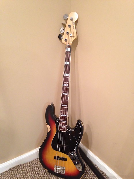 75 Reissue Fender Jazz Bass Mij Japan 75 Reissue 90s Sunburst