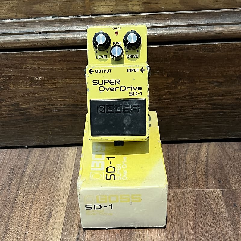 豊富なギフト Super SD-1 Boss Overdrive 日本製1983年 Pedal ...