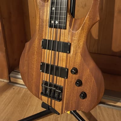 Edwards Forest Bass neck through fretless Mid 2000 - Natural image 7