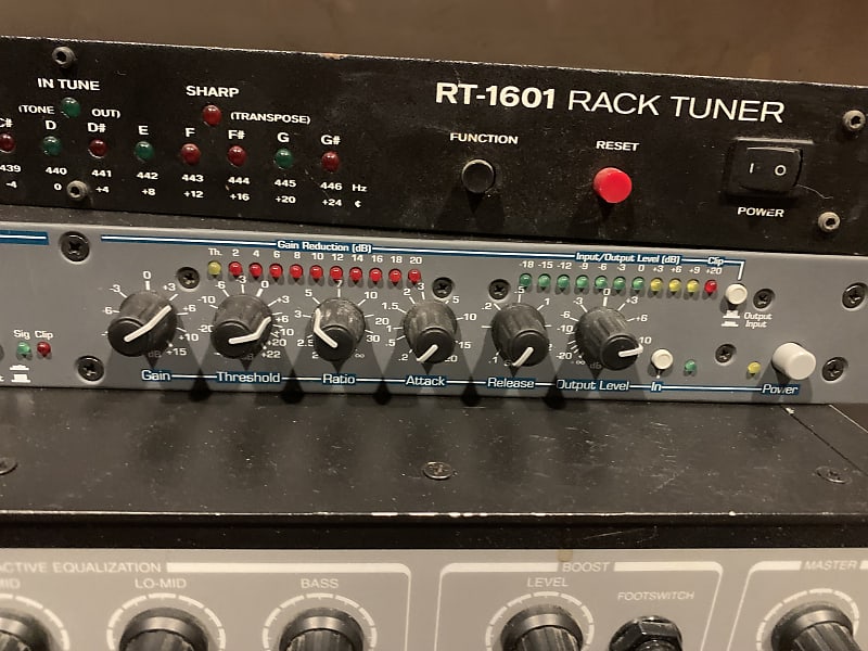 Ashly DPX-100 rack compressor/graphic EQ