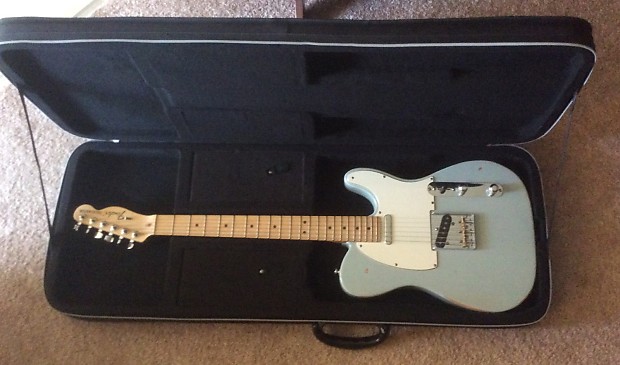 Electric Guitar Fender Highway One Telecaster Daphne Blue | eBay