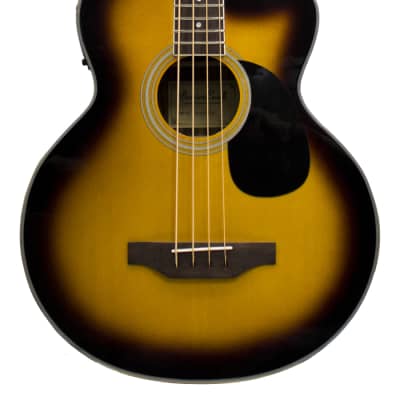 Beaver Creek BCB05CEVSB Acoustic/Electric Bass Cutaway Guitar BCB05CE (Sunburst) for sale