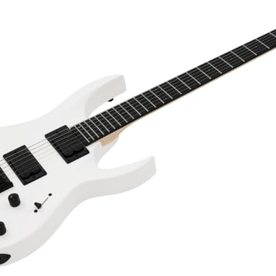 S by Solar AB4.6W White Matte Electric Guitar | Reverb