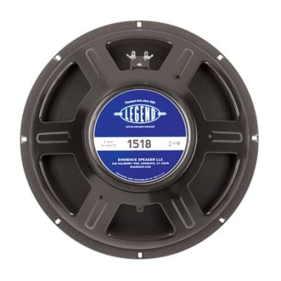 Eminence Legend 1518 15 Inch Replacement Speaker 150 Watts 8 Ohm image 2