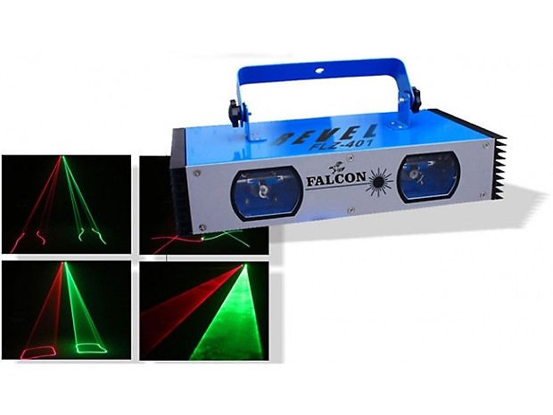 Falcon FLZ 401 PROFESSIONAL LASER LIGHT SHOW 2014 Reverb