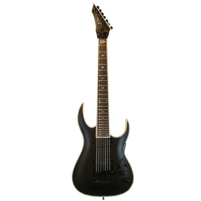 BC Rich Guitars Shredzilla 7 Prophecy Archtop Electric Guitar with Floyd Rose, Case, Strap, and Stand, Satin Black image 2