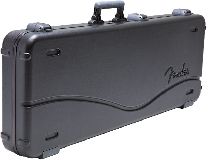 Fender Deluxe Molded Jaguar/Jazzmaster Case, Black image 1