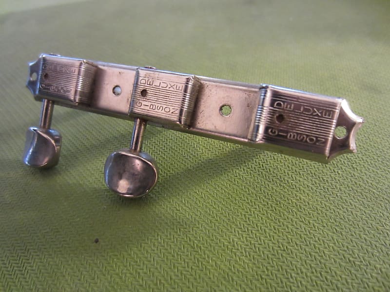 Kluson 3onPlate Gibson Deluxe Tuners 60s Nickel Reverb
