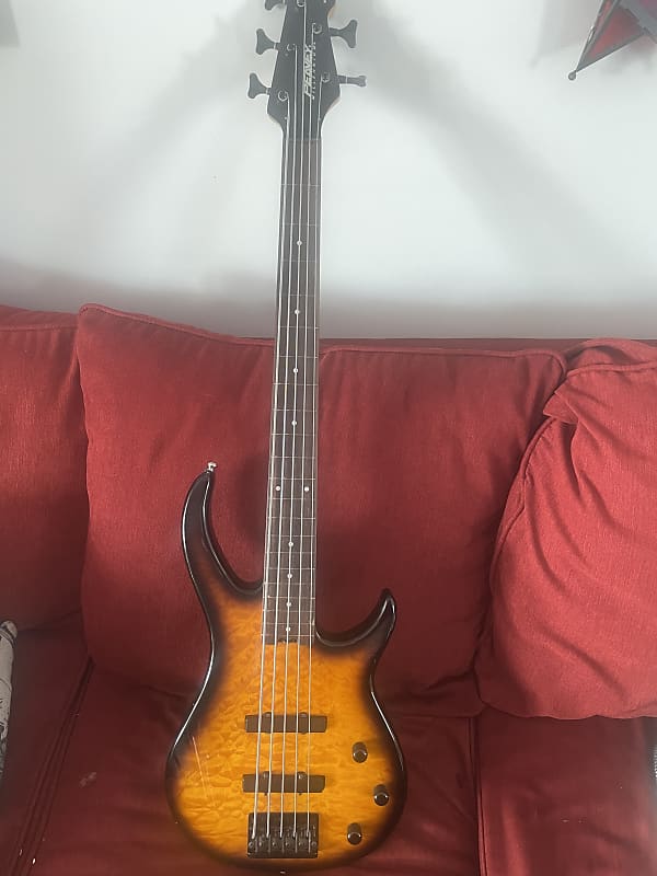 Peavey Millennium Bxp 5 String Fretless Sunburst Reverb