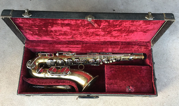 Ida-Maria Grassi Tenor Saxophone 1960's brass with nickel