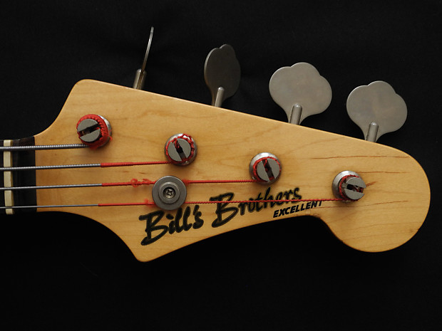 1983 Bill Lawrence Japan Bill's Brothers '62 Jazz Bass BJB 3-Color Sunburst
