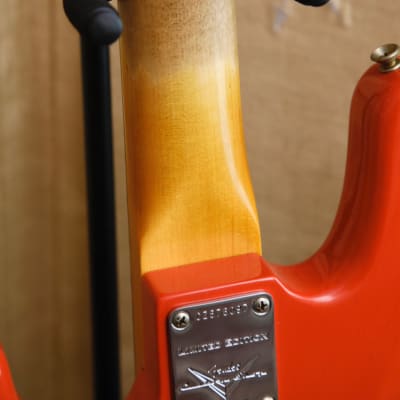Fender Custom Shop LTD '64 Jazz Bass Journeyman Aged Fiesta Red image 13