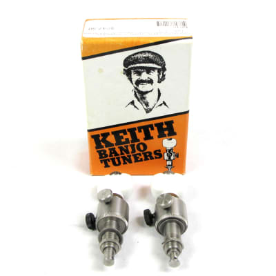 Beacon Banjo Company Keith Banjo Tuners #23SS Pair - | Reverb