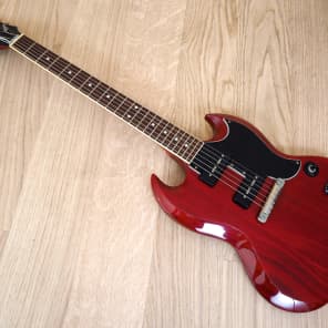 1990 Greco SS550 Doublecut Special Mint Collection Electric Guitar Cherry  P90 Japan | Reverb