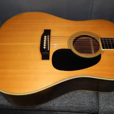 MADE IN JAPAN 1977 - YAMAKI YM800 - SIMPLY WONDERFUL - MARTIN D35 STYLE - ACOUSTIC GUITAR image 3