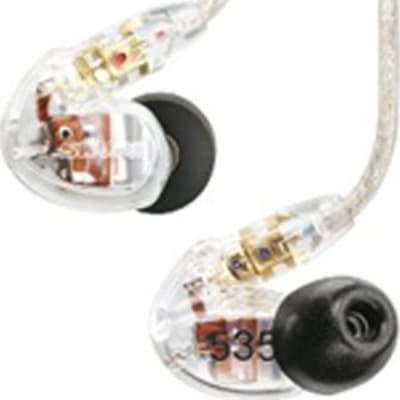Shure SE535 Sound Isolating In-Ear Earphones, Clear image 2