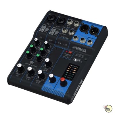 Yamaha MG06 6-Channel Live Sound Audio Mixing Console image 1