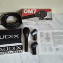 *Free Shipping* Audix OM7 Vocal Mic + (2) Stand Clips, Storage Bag, Mic Cable & Box - (Never Used)