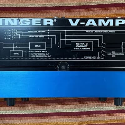 Behringer V-Amp Pro 24-bit/96-khz digital guitar multieffect image 2