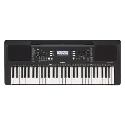 Yamaha PSRE373 61-Key Touch Sensitive Portable Keyboard (Power Adapter Sold Separately)