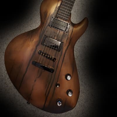 RABENBERGER Le Corbeau "Slash" electric guitar 2022 - copper rusty target image 2