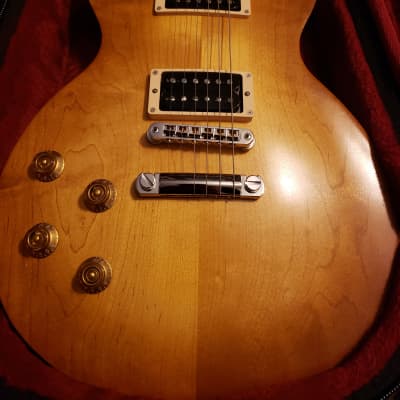 Upgraded Gibson  Les Paul Tribute  2020 Honey burst left handed image 1