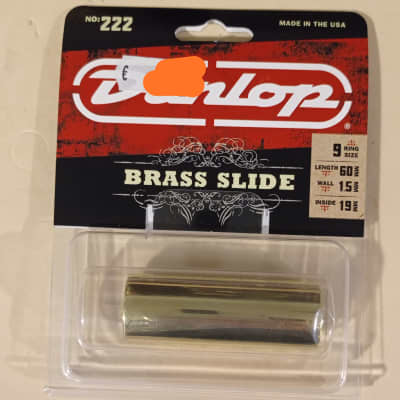 Immagine Dunlop 222 Medium Solid Brass Slide - 1