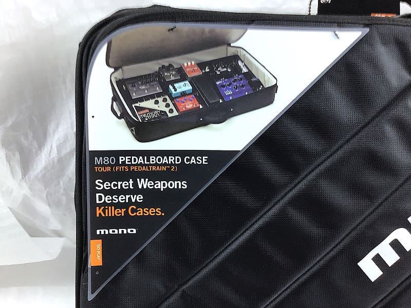 NEW! Mono M80 Pedalboard Case Tour (M80-PB2) fits PedalTrain 2 board