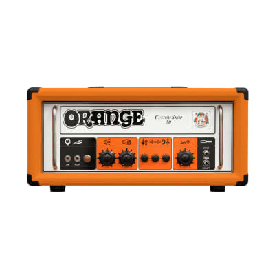Orange Amps CS50 Custom Shop 50-Watt Tube Head Guitar Amp image 1