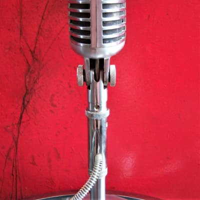 Vintage 1950's Astatic 77A Microphone Modèle n 77 avec 3 cordons à broches  -  Canada