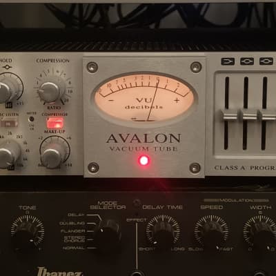 Avalon VT-747sp Stereo Vacuum Tube Compressor / Equalizer | Reverb