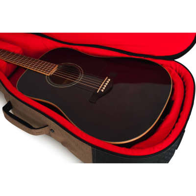 Gator Transit Series Acoustic Guitar Gig Bag, Tan image 6