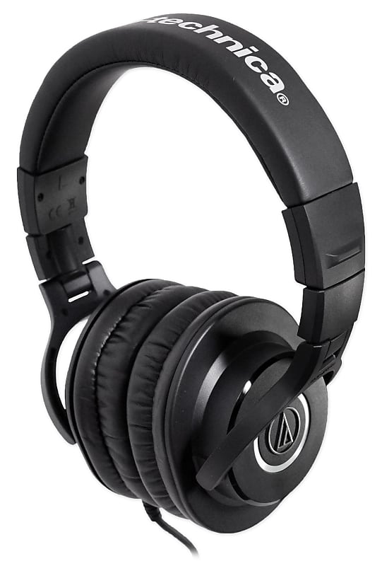 Audio Technica ATH-M40x Closed-Back Dynamic Studio Monitor Headphones ATHM40x  			