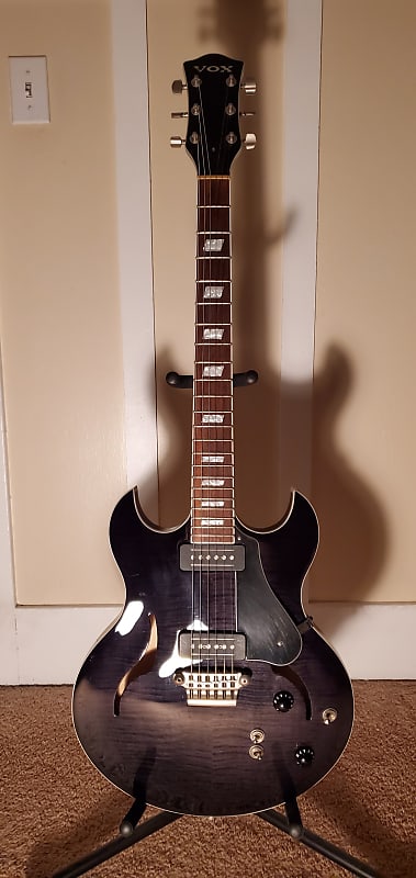 VOX HDC-77 Semi-Hollow Made In Korea Black | Reverb