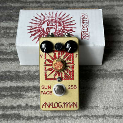 Analogman Sun Face 2SB Germanium Fuzz Guitar Pedal | Reverb