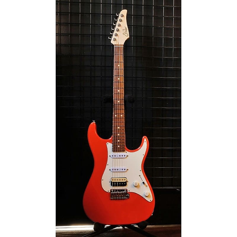 Suhr Guitars JE-Line Standard Alder with Asatobucker (Fiesta  Orange/Rosewood) SN.71956 [USED]