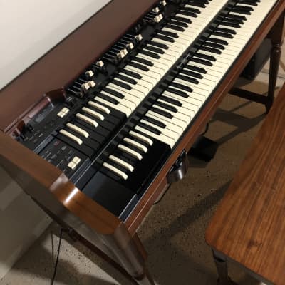 Hammond XK-5 and A3 Lower Manual with Spindle Stand Red Walnut GREAT DEAL MAKE ME AN OFFER