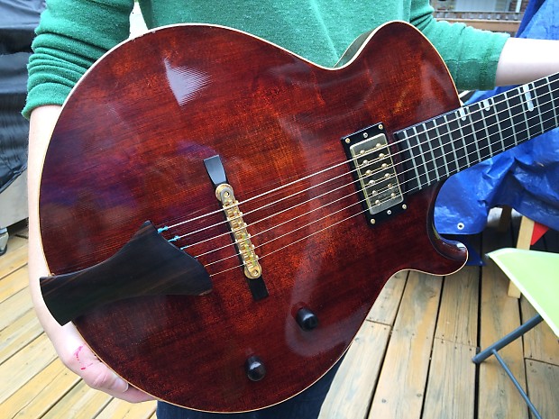 Badass Sexy as Hell Eastman El Rey 1 Archtop Electric Guitar w Hard Case