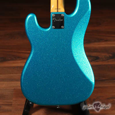 2012 Fender MIJ Steve Harris Signature P-Bass – Royal Blue Metallic image 13
