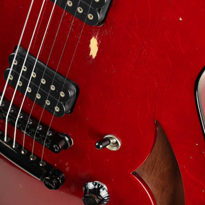 Marchione Semi-Hollow Stop Tail piece Red 2012 image 11