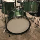1966 Ludwig Club Date Green Sparkle vintage drums