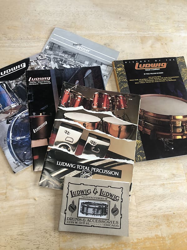 Ludwig Books and Catalogs Reverb