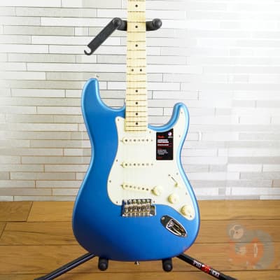 Fender American Performer Stratocaster Satin Lake Placid Blue 75th Anniversary image 10