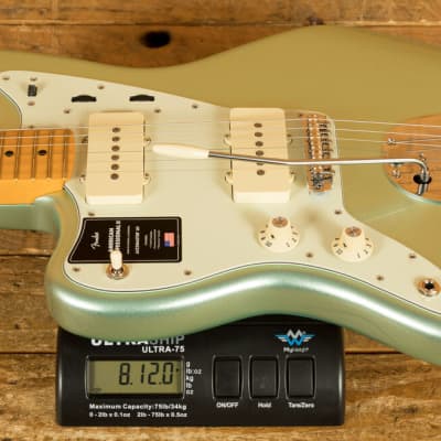 Fender American Professional II Jazzmaster | Maple - Mystic Surf Green - Left-Handed image 8
